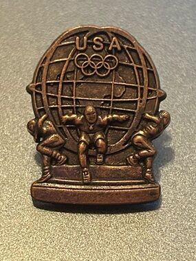 Bronze Team USA Olympics Lapel Pin